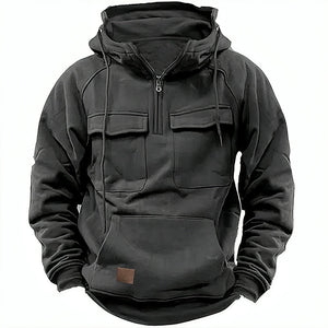 Comfy Family Archer - Tactical Zip Hoodie Grey / S