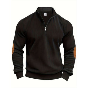 Comfy Family Ashton - Classic Half-Zip Pullover Black / S