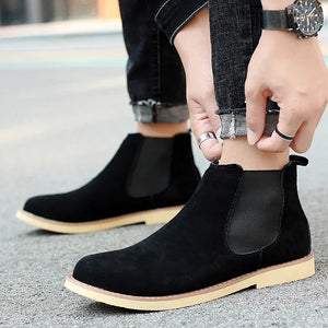 Comfy Family Augustus Bramley Leather Chelsea Boots