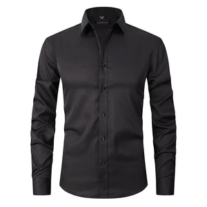 Comfy Family Bolton - Men's Classic Dress Shirt Black / XS - 38