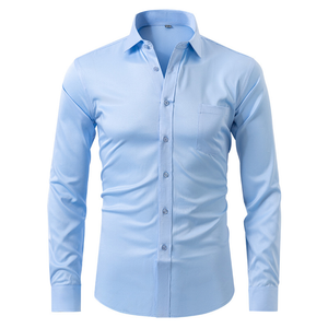 Comfy Family Bolton - Men's Classic Dress Shirt Light Blue / XS - 38