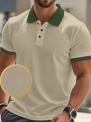 Comfy Family Bordon - Short Sleeve Polo Khaki / S
