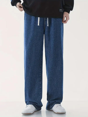 Comfy Family Canyon - Loose Cotton Denim Pants