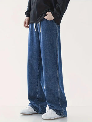 Comfy Family Canyon - Loose Cotton Denim Pants