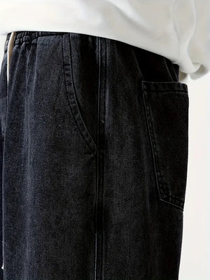 Comfy Family Canyon - Loose Cotton Denim Pants