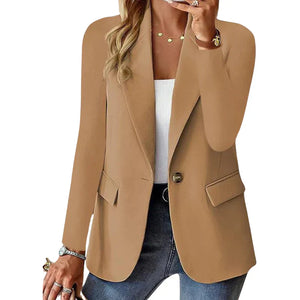 Comfy Family Carly - Elegant Blazer Marron / S