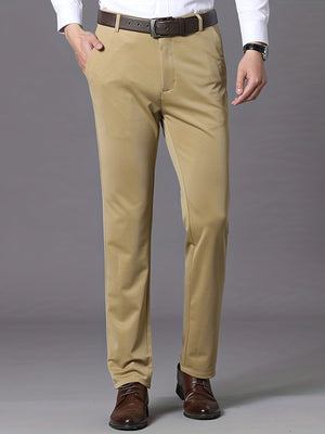 Comfy Family Claremont - The Stretchy Business Trousers Khaki / XS | 30