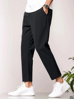 Comfy Family Clarendon – Lightweight Casual Trousers Black / S