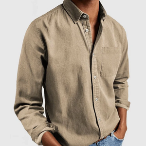 Comfy Family Cole - The Classic Everyday Shirt Khaki / S