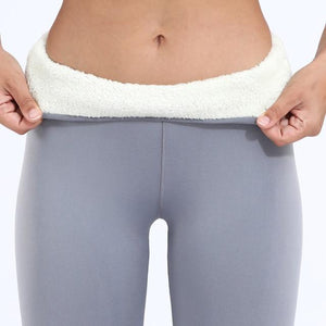 Comfy Family Comfy® Fleece Leggings Light Grey / S