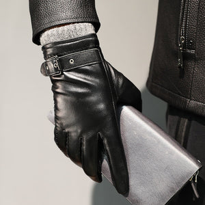 Comfy Family Comfy -  Leather Gloves Black / M