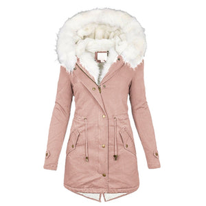 Comfy Family Comfy® Quilted Coat For Women Pink / S