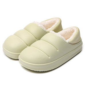 Comfy Family Comfy® Winter Fleece Slippers Green / 36-37