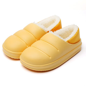 Comfy Family Comfy® Winter Fleece Slippers Yellow / 36-37