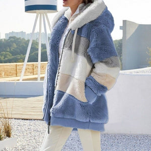 Comfy Family Comfy® Winter Plush Coat Blue / S