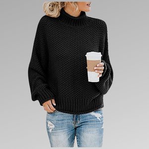 Comfy Family Cornelia - Classic Knitted Jumper Black / S