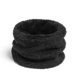 Comfy Family Cozy Plush Scarf Black