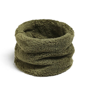 Comfy Family Cozy Plush Scarf Olive Green