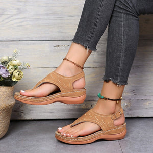 Comfy Family Estivo™ - Casual Comfort Sandals Brown / 35