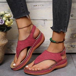 Comfy Family Estivo™ - Casual Comfort Sandals Red / 35