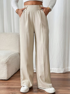 Comfy Family Evelora - High-Waisted Wide Leg Pants