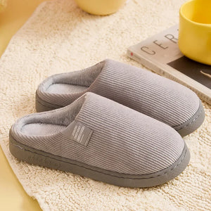 Comfy Family Gavi™ - Superior Lightweight Fleece Slippers Grey / 36-37