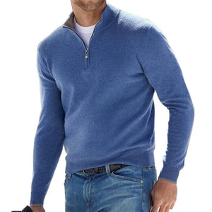 Comfy Family GentleGlide - Zip Pullover Blue / S