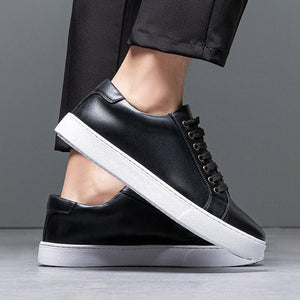 Comfy Family Grant - Men's Leather Sneakers