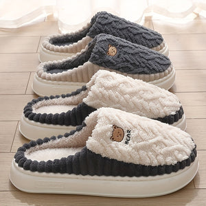 Comfy Family HugMe -  Fleece Bear Slippers