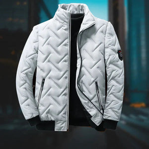 Comfy Family Marsten - Puffer Bomber Jacket Silver / S