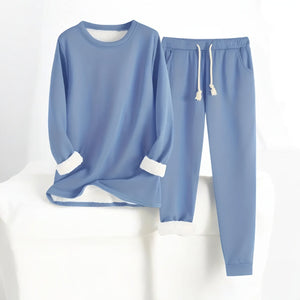 Comfy Family Mia | Termiskt fleece-set Blå / XS