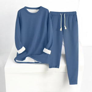 Comfy Family Mia | Termiskt fleece-set Marinblå / XS