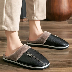 Comfy Family Miro™ - Men's Cozy Fleece Slippers