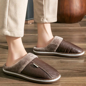 Comfy Family Miro™ - Men's Cozy Fleece Slippers