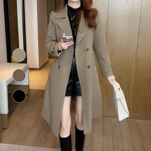 Comfy Family Niselle - Wool Trench Coat