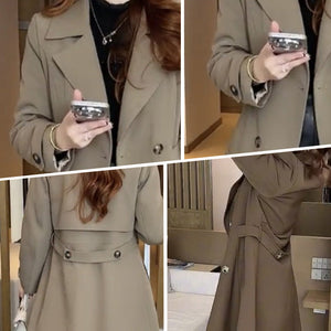 Comfy Family Niselle - Wool Trench Coat