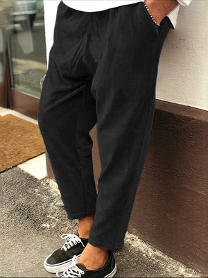 Comfy Family Noble - Corduroy Relaxed Pant Black / M