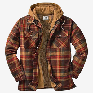 Comfy Family Ranger - Insulated Flannel Jacket for Men Brown / S