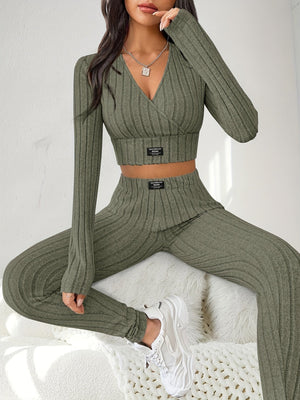 Comfy Family Ribbed Two-Piece Set