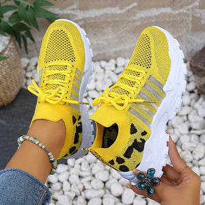 Comfy Family Runessa - Casual Athletic Sneakers Yellow / UK 3.5