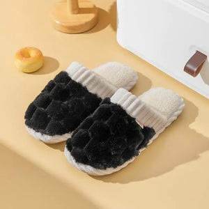 Comfy Family Salta™ - Women's Plushy Slippers Black / 36-37