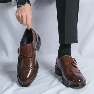 Comfy Family Sarto Buckle Dress Shoes