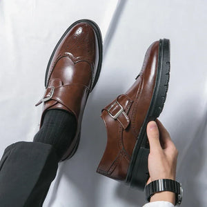 Comfy Family Sarto Buckle Dress Shoes