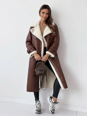 Comfy Family Savina - Fleece-Lined Trench Coat