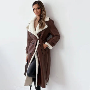 Comfy Family Savina - Fleece-Lined Trench Coat