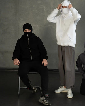 Comfy Family Shadowform - Solid Balaclava Hoodie