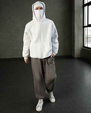 Comfy Family Shadowform - Solid Balaclava Hoodie