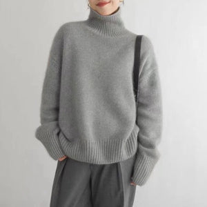 Comfy Family Tanya™ - Women's Wool Turtleneck Knitted Sweater