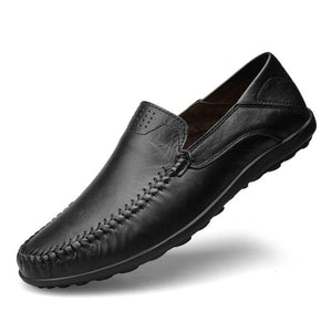 Comfy Family Tonio™ - Men's Classic Loafers Black / 37