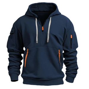 Comfy Family TrailEdge - Multifunction Active Hoodie Navy Blue / S